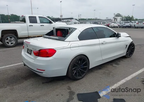 2015 BMW 428I из США, поврежденный, VIN WBA3V5C53FP754042